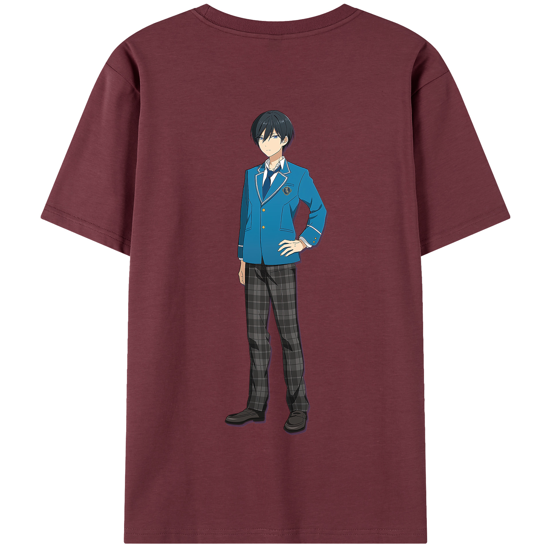 （画像用） あんさんぶるスターズ! Ensemble Stars 綿100％半袖Tシャツ（背面プリント）